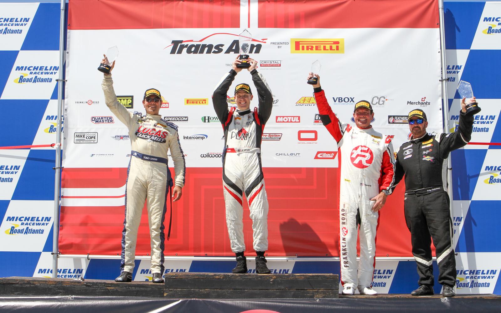 Defending Champion Chris Dyson Rebounds from Charlotte Crash with Perfect Race at Road Atlanta